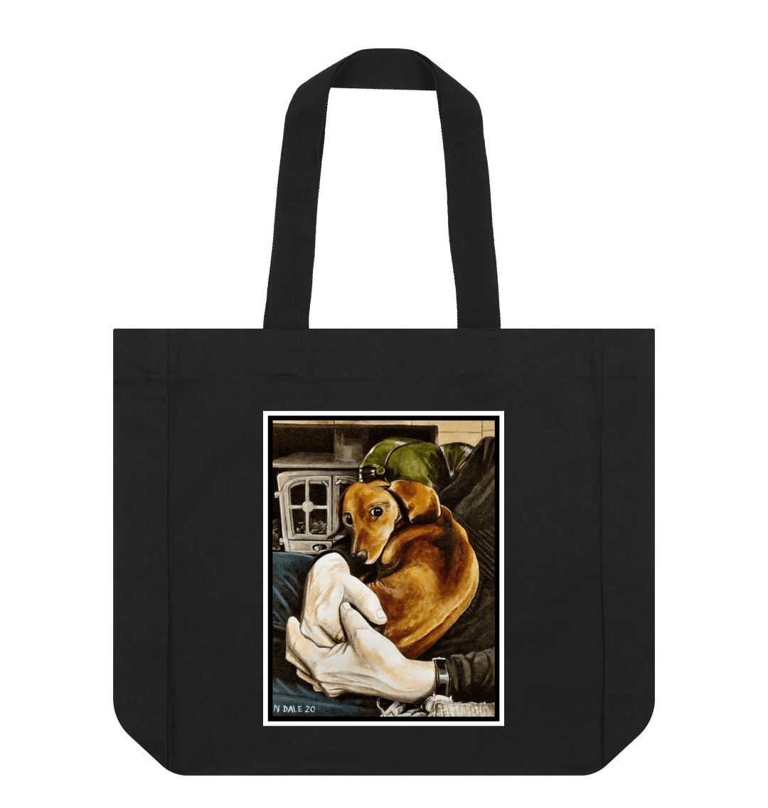 Black Amber Concordia: Shopper Tote Bag
