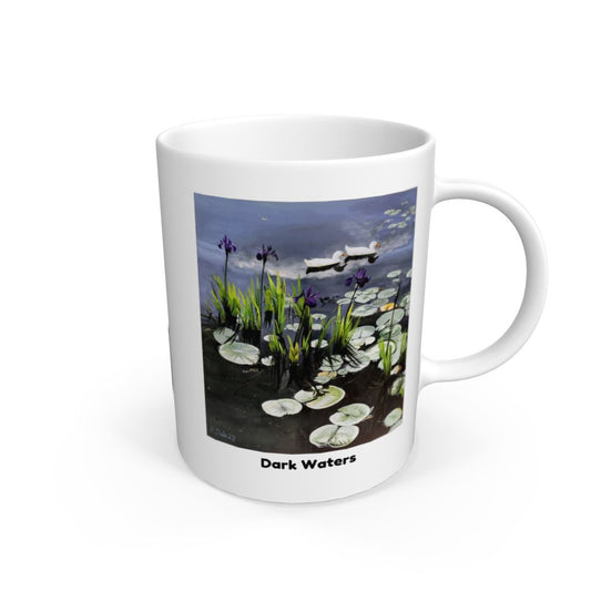 White Dark Waters: White Mug