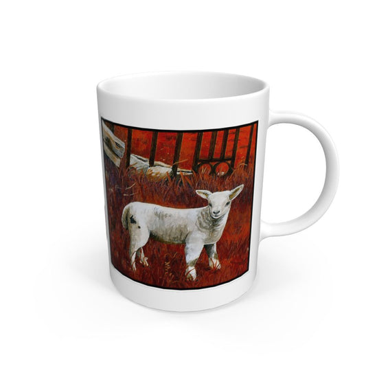 White The Gate (Version 4): White Mug