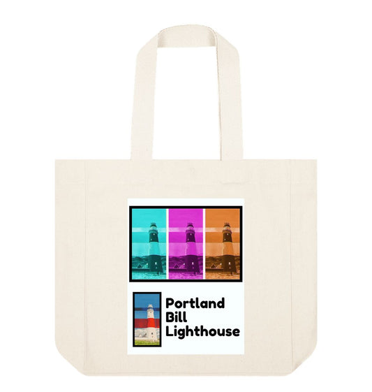 Natural Rothko's Work Experience At Portland Bill Lighthouse (Version 1-3): Shopper Tote Bag