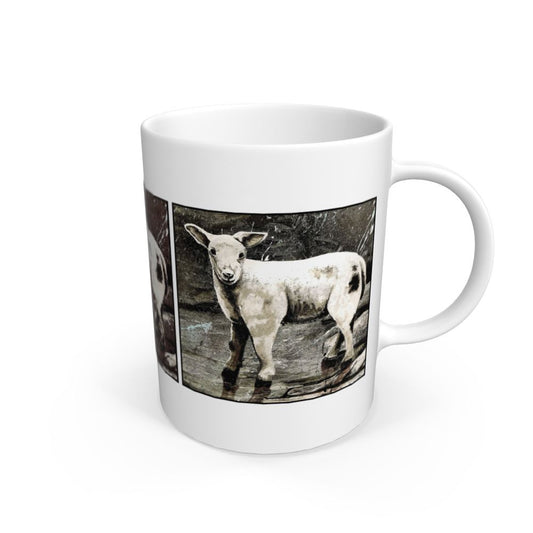 White The Lamb Of Lundy (Version 2-4-5): White Mug