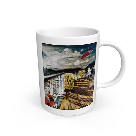 White Diminishing Returns From Lundy: White Mug
