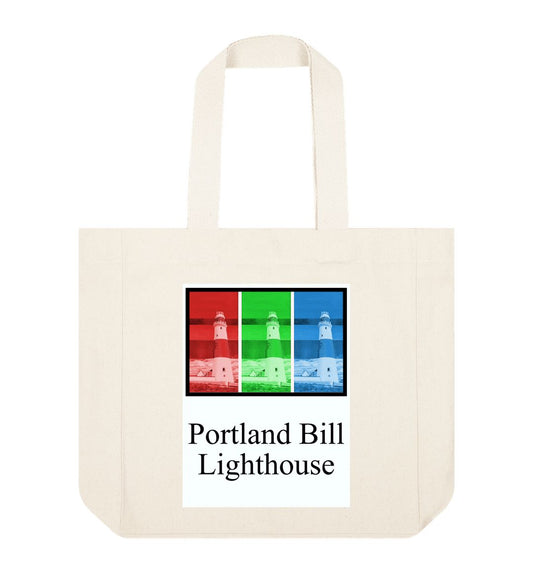 Natural Rothko's Work Experience At Portland Bill Lighthouse (Version 2): Shopper Tote Bag
