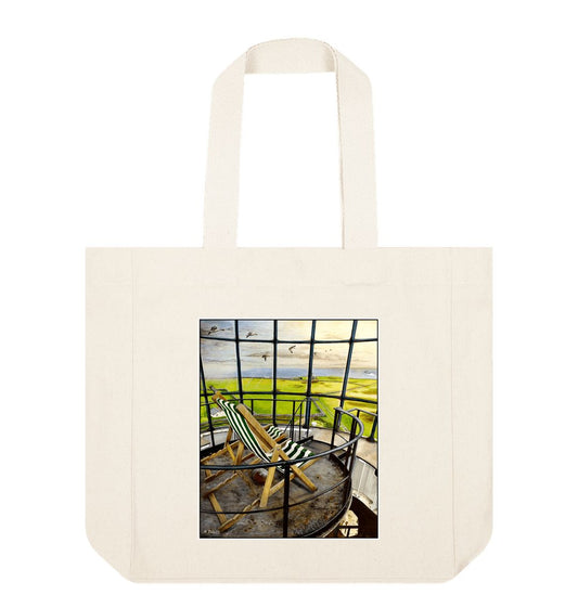 Natural Let's Be Together Alone: Shopper Tote Bag