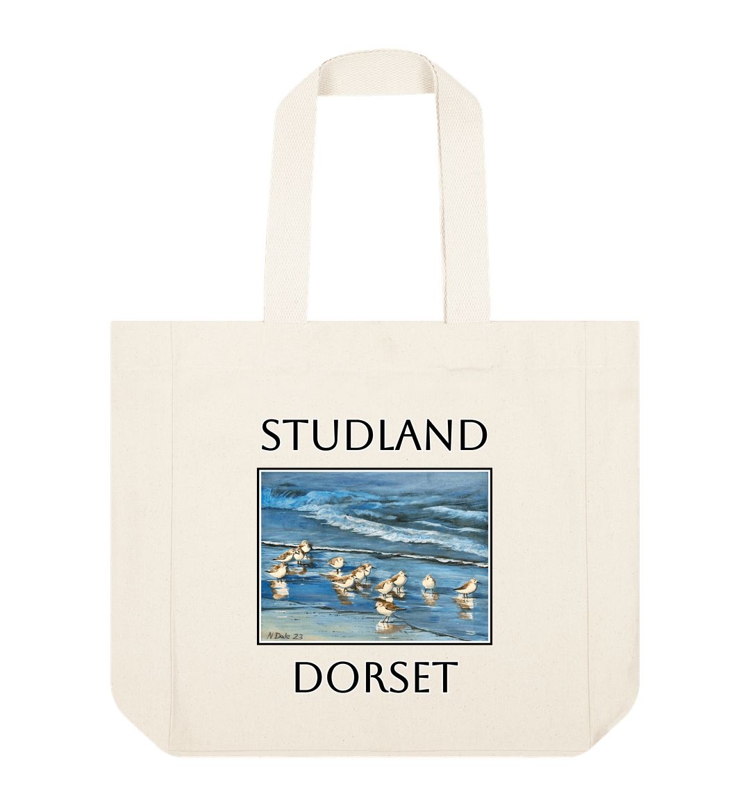 Natural Studland Misty Morning: Shopper Tote Bag