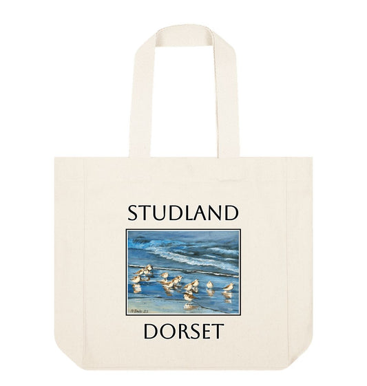 Natural Studland Misty Morning: Shopper Tote Bag