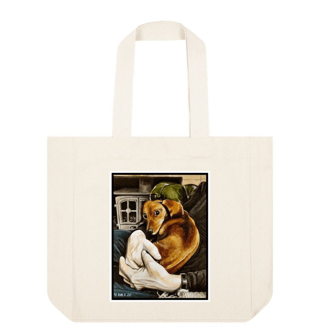 Natural Amber Concordia: Shopper Tote Bag